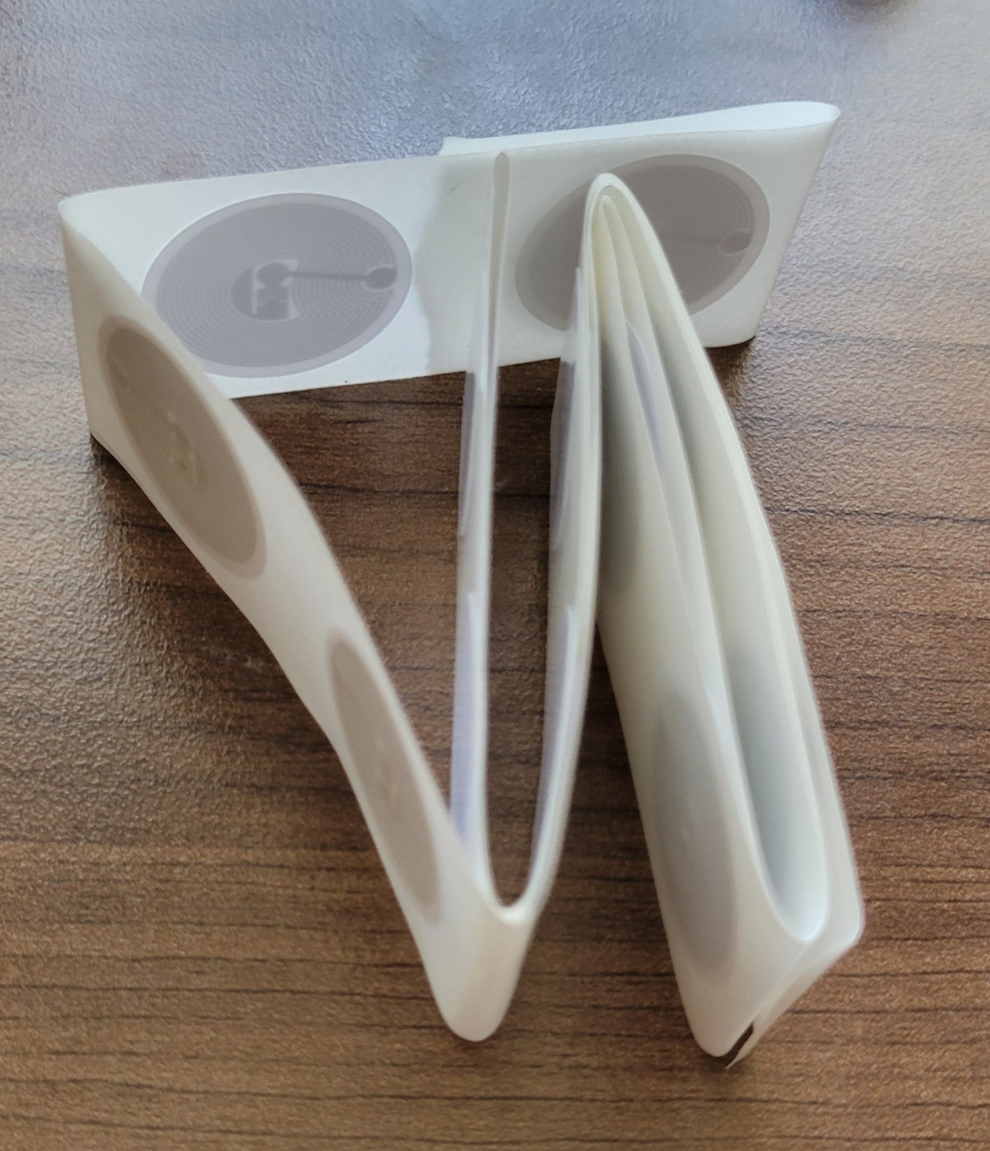 Tappable NFC stickers: Make any sign, card, or poster tappable! Custom NFC Tags with your Cicada link.