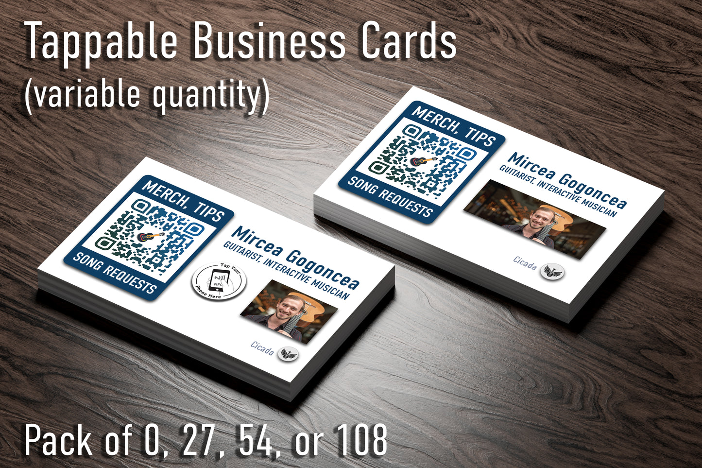 Custom QR Code | MEGA-PACK: Flags, Tripod, Tappable Business Cards, Replaceable Extra Text Cards, Magnets
