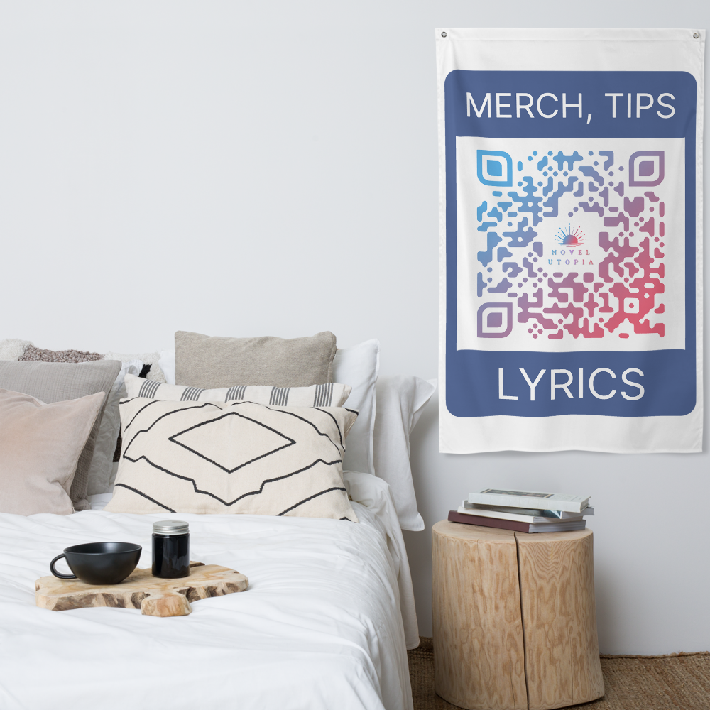 Custom QR Code | LARGEST FLAG (38x61in)