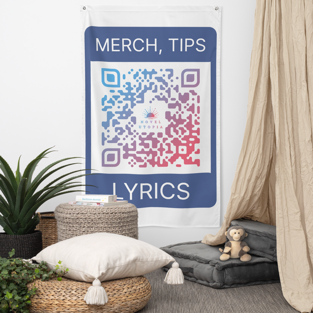 Custom QR Code | LARGEST FLAG (38x61in)