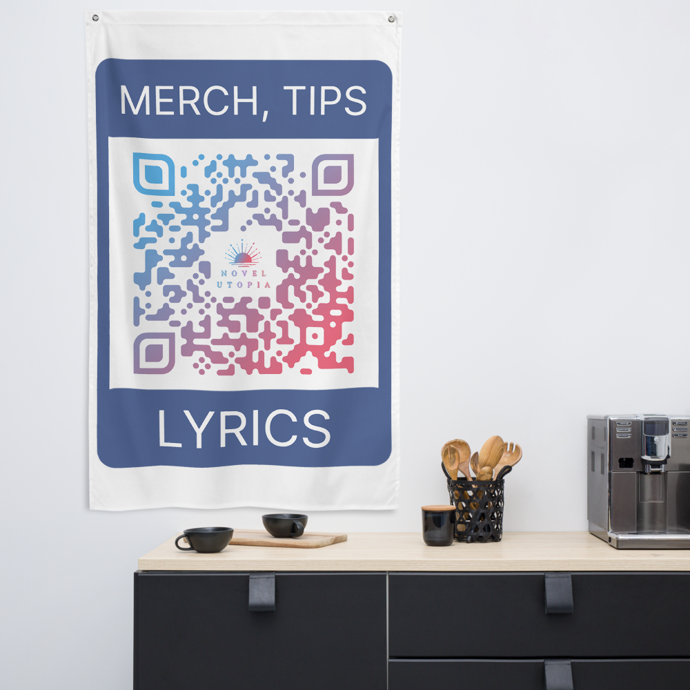 Custom QR Code | LARGEST FLAG (38x61in)