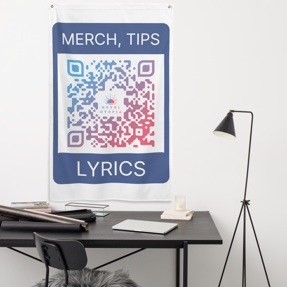 Custom QR Code | LARGEST FLAG (38x61in)