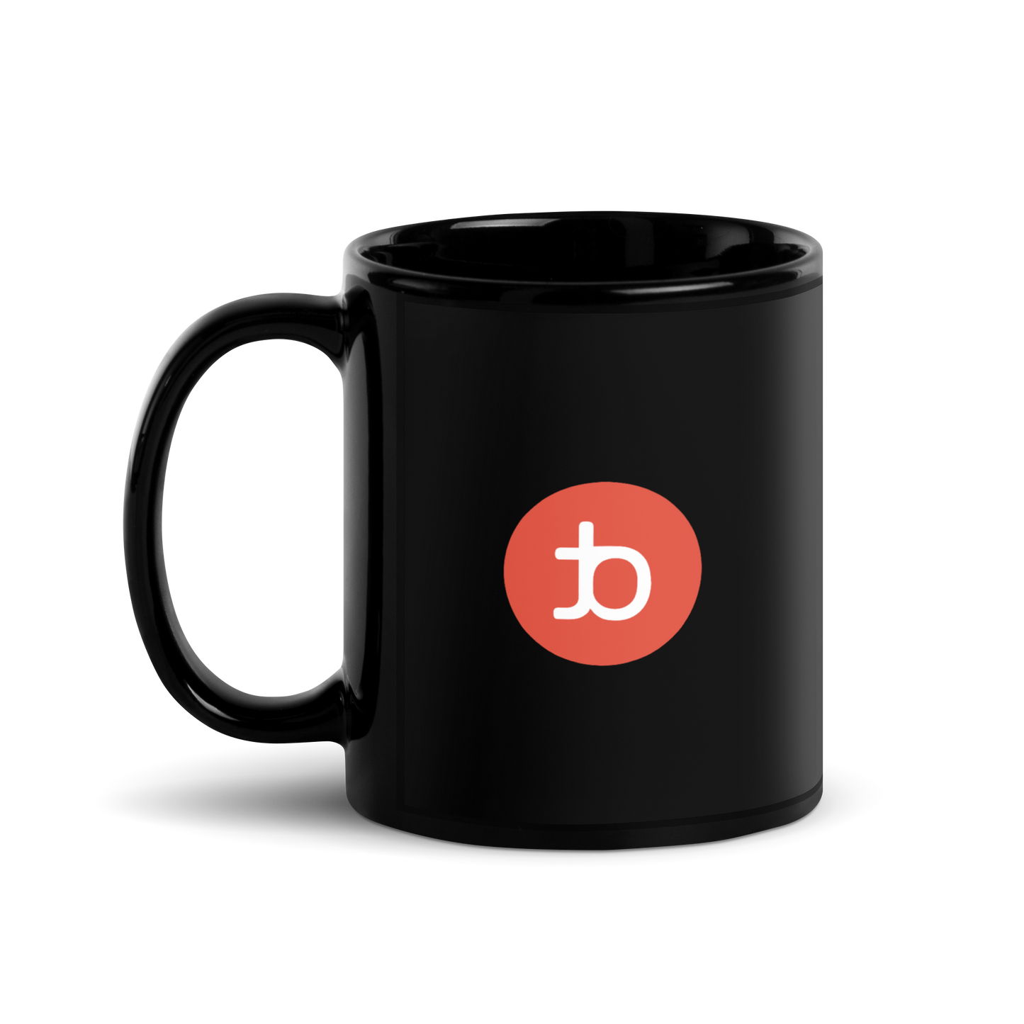 Black Glossy Mug | tonebase
