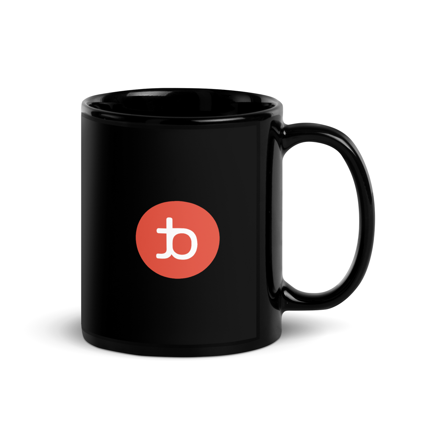 Black Glossy Mug | tonebase