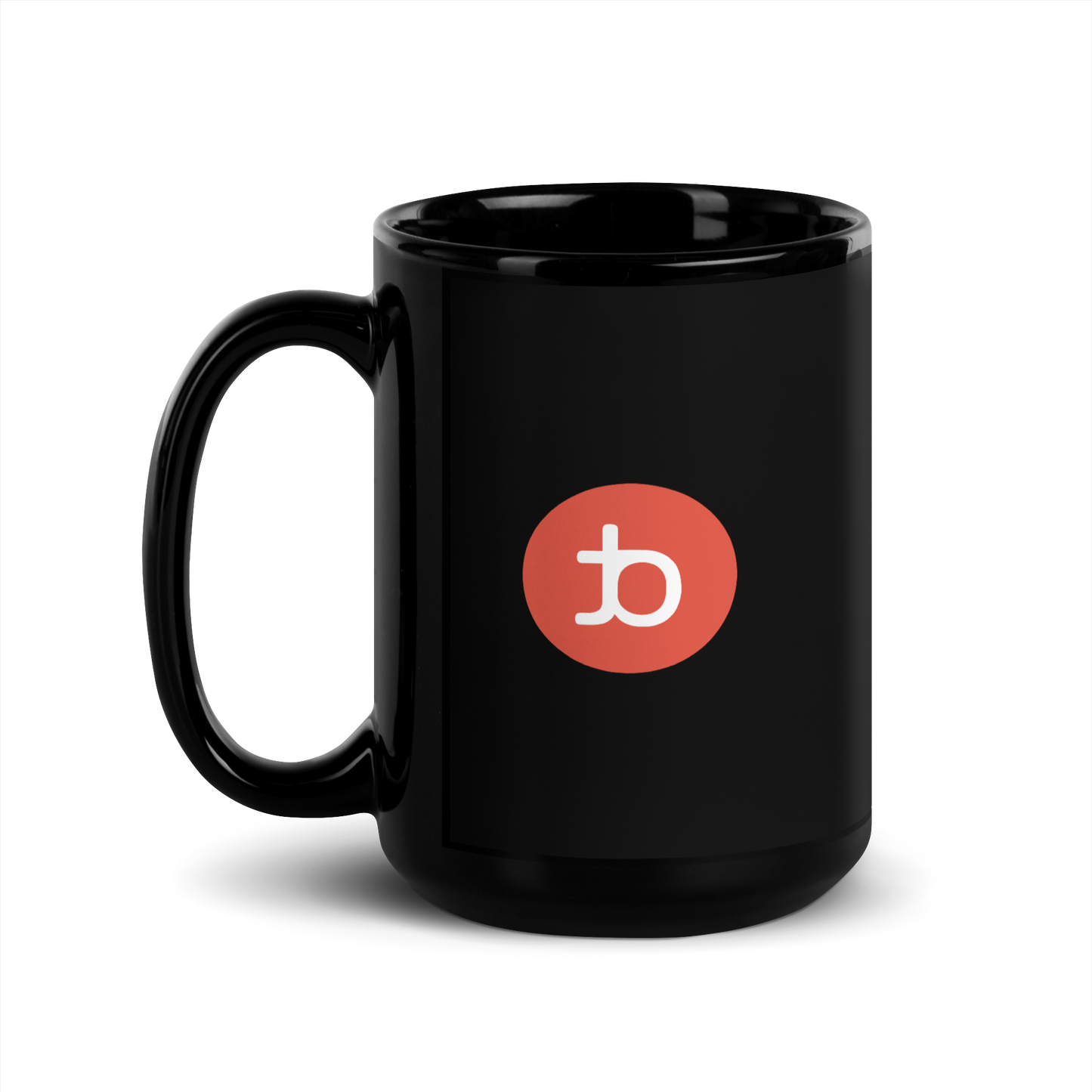 Black Glossy Mug | tonebase
