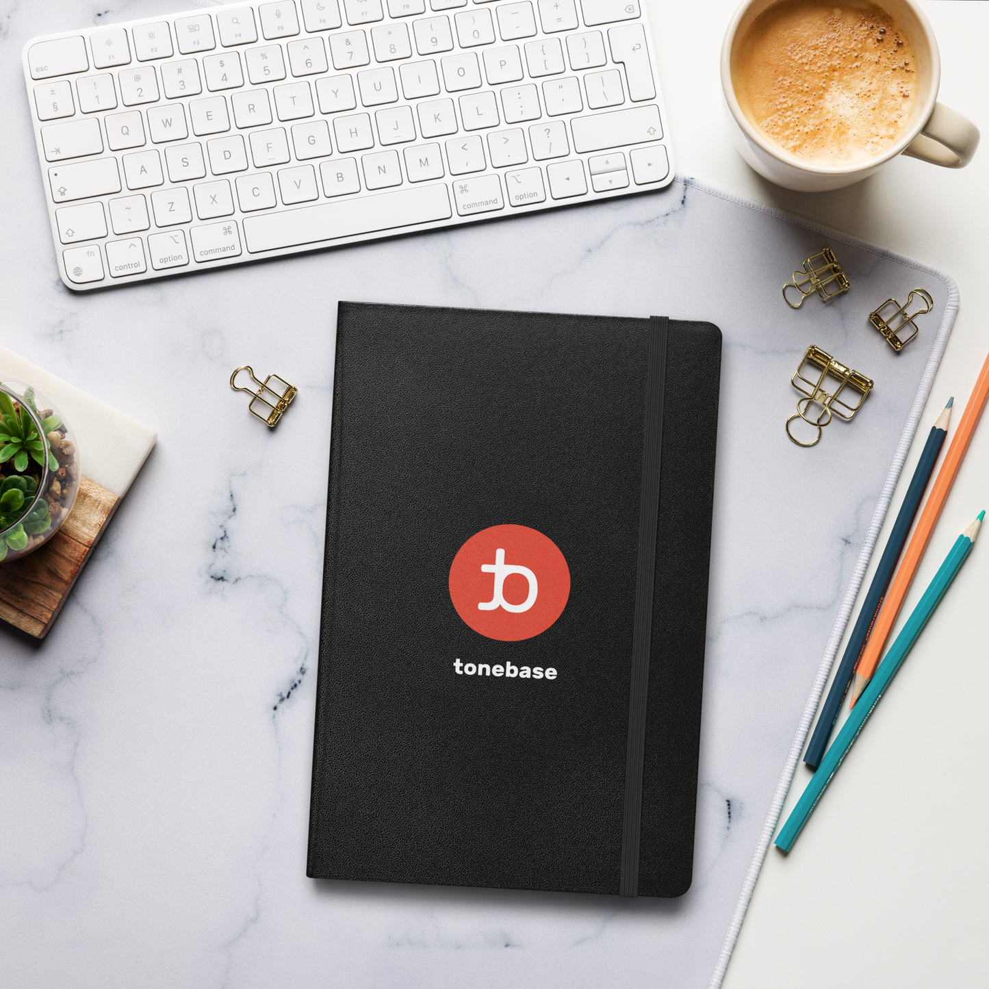 Hardcover bound notebook | tonebase