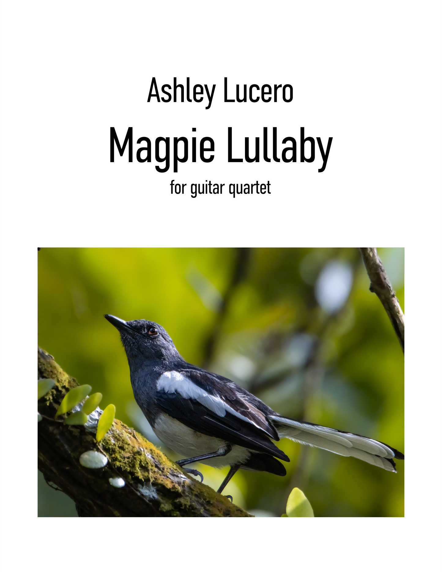 Magpie Lullaby | DIGITAL score