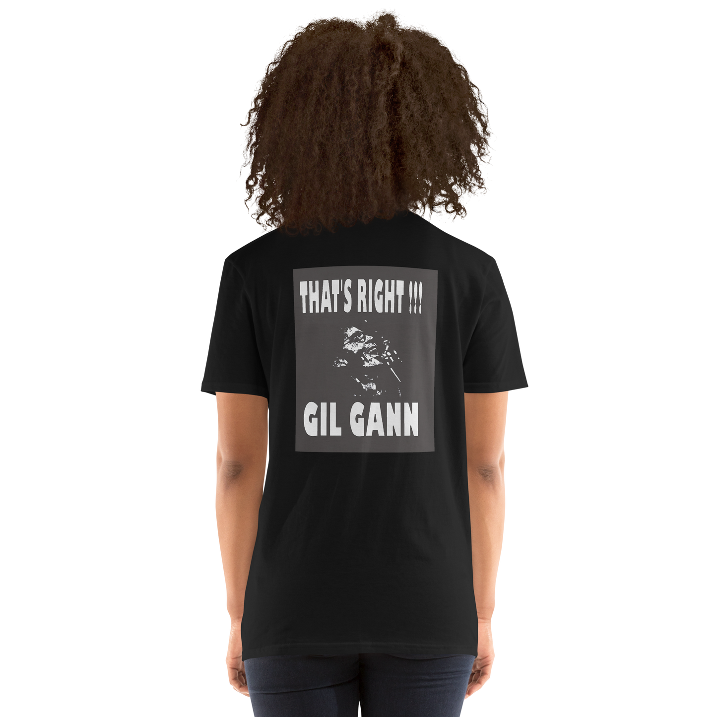 Short-Sleeve Unisex T-Shirt, Classic Black | Gil Gann