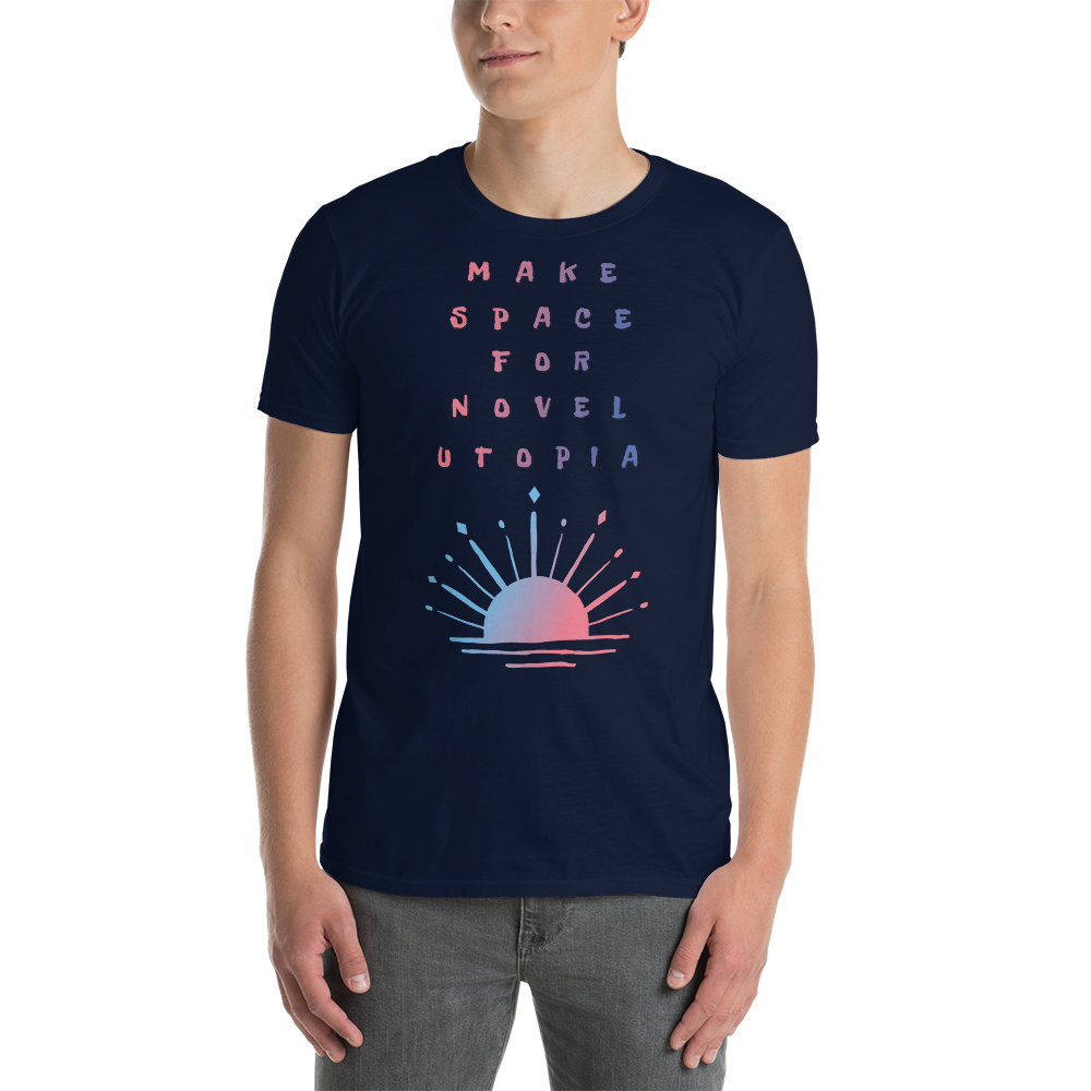 Novel Utopia Front | Short-Sleeve Unisex T-Shirt