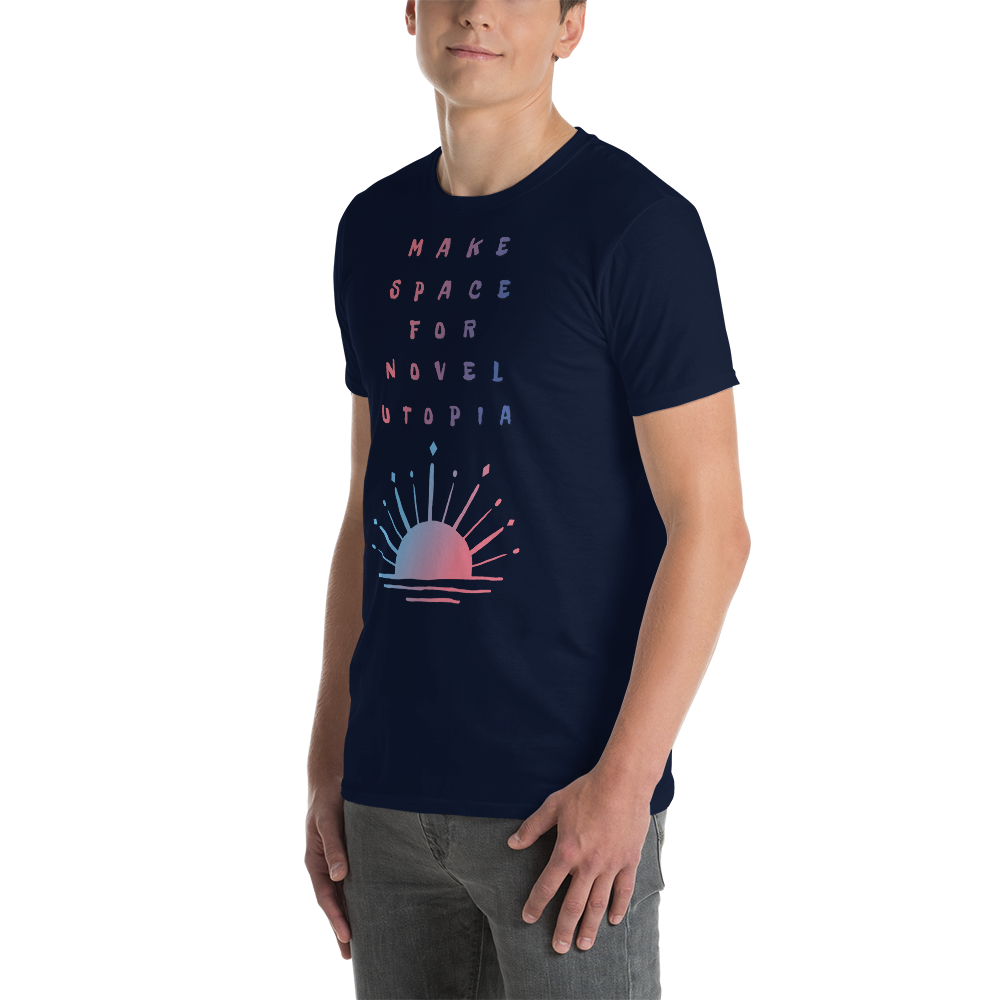 Novel Utopia Front | Short-Sleeve Unisex T-Shirt
