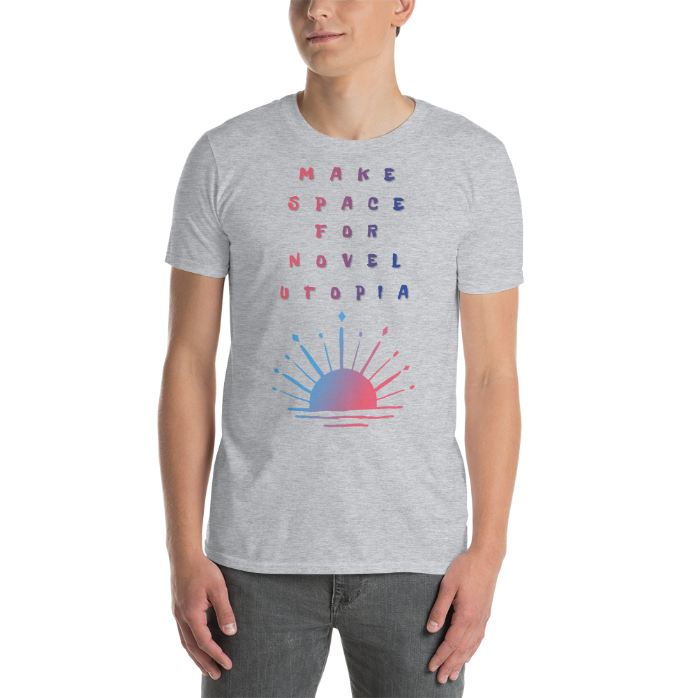 Novel Utopia Front | Short-Sleeve Unisex T-Shirt