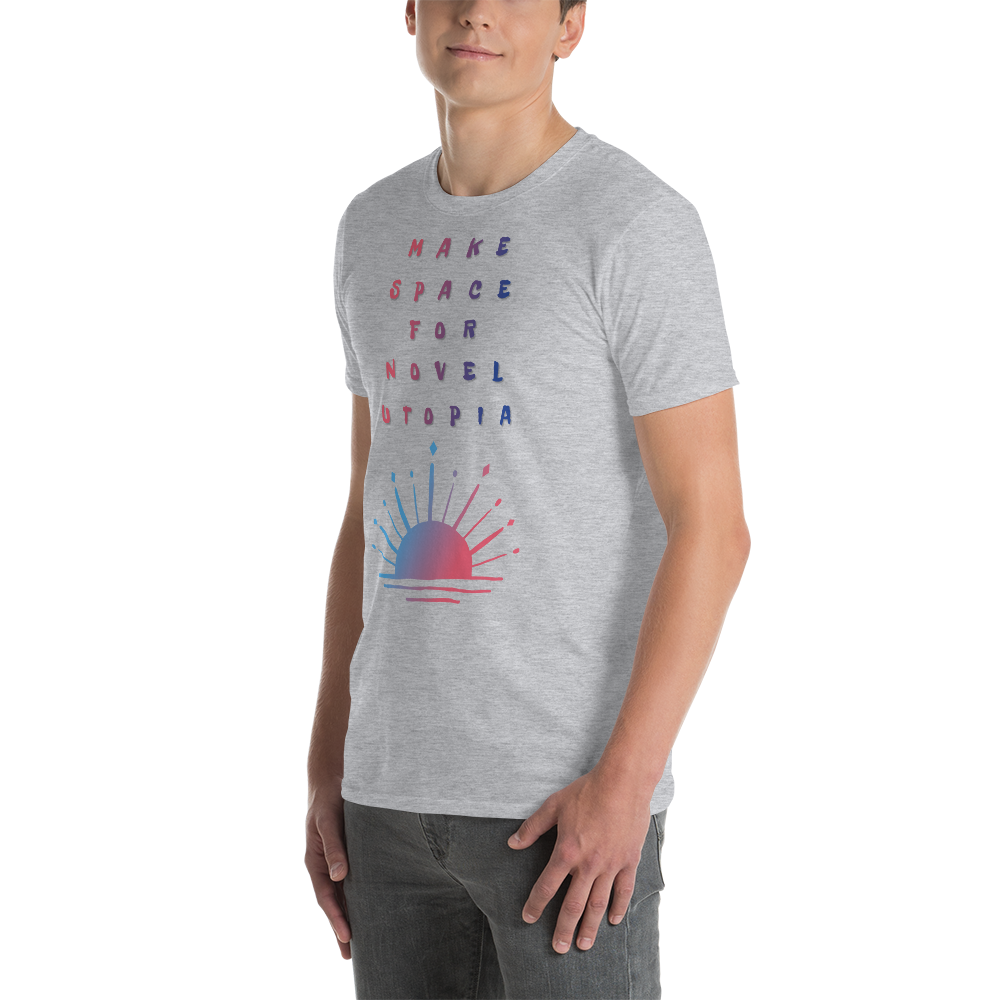 Novel Utopia Front | Short-Sleeve Unisex T-Shirt