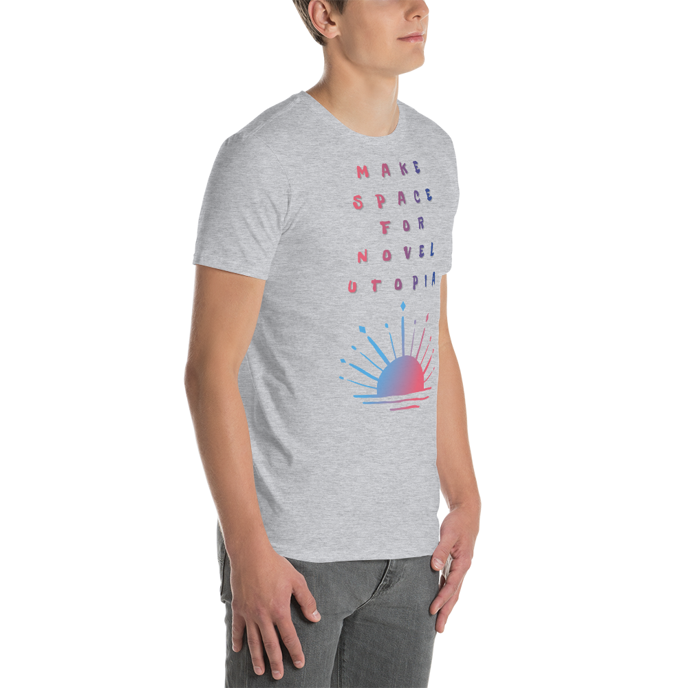 Novel Utopia Front | Short-Sleeve Unisex T-Shirt