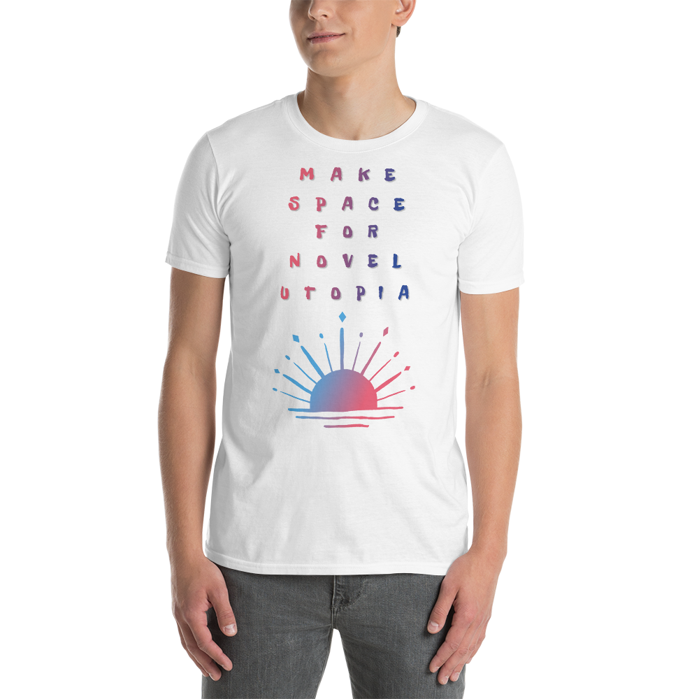 Novel Utopia Front | Short-Sleeve Unisex T-Shirt