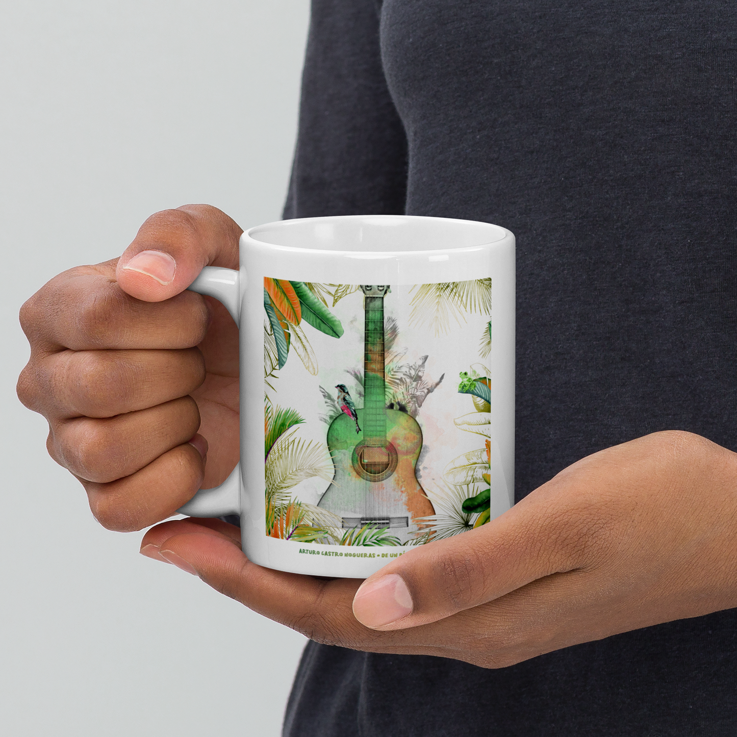 White glossy mug, Variant | Arturo Castro Nogueras