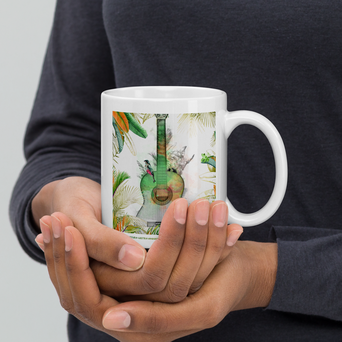 White glossy mug, Variant | Arturo Castro Nogueras