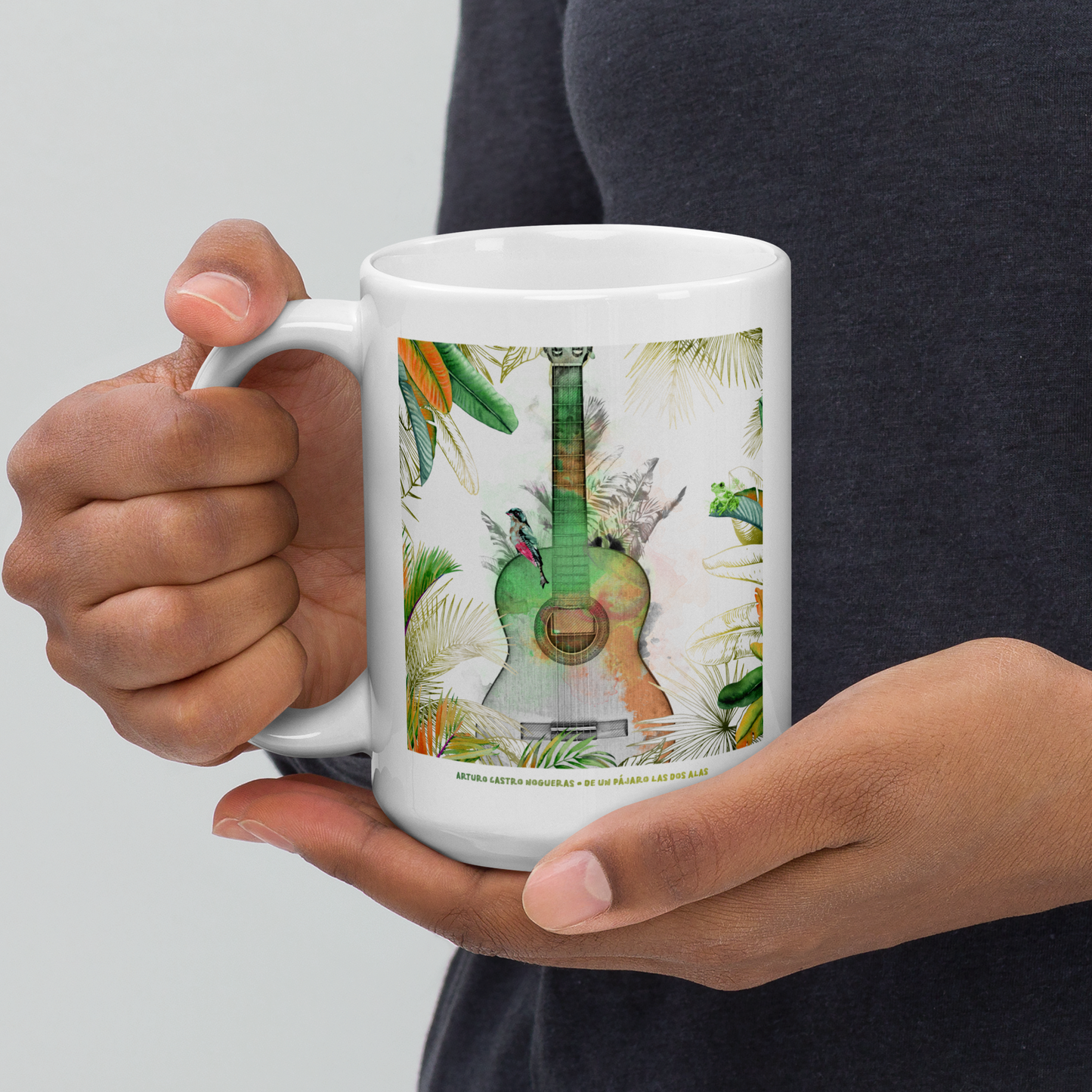 White glossy mug, Variant | Arturo Castro Nogueras
