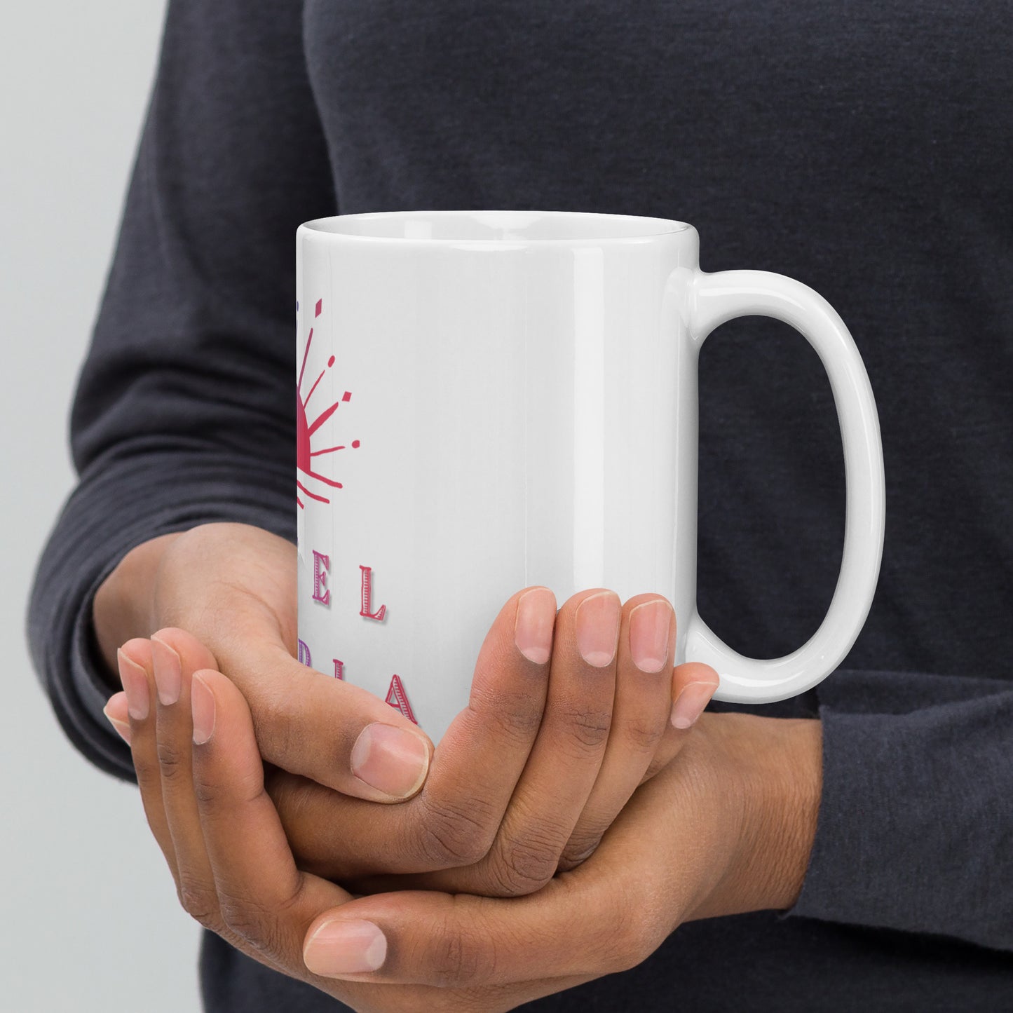 White glossy mug | Novel Utopia