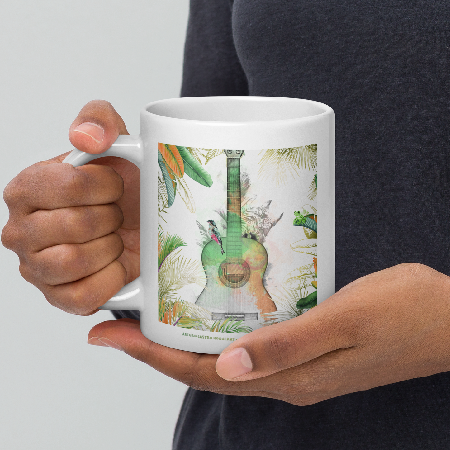 White glossy mug, Variant | Arturo Castro Nogueras