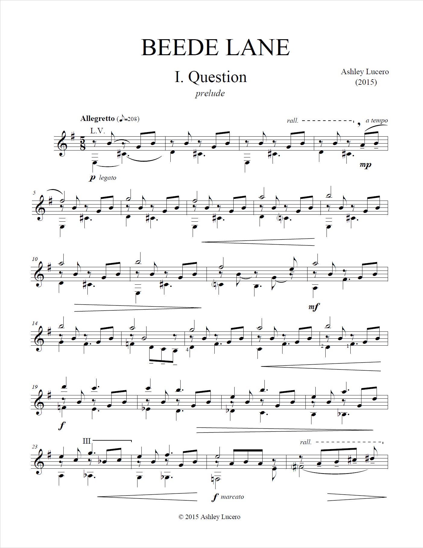 Beede Lane | PHYSICAL score