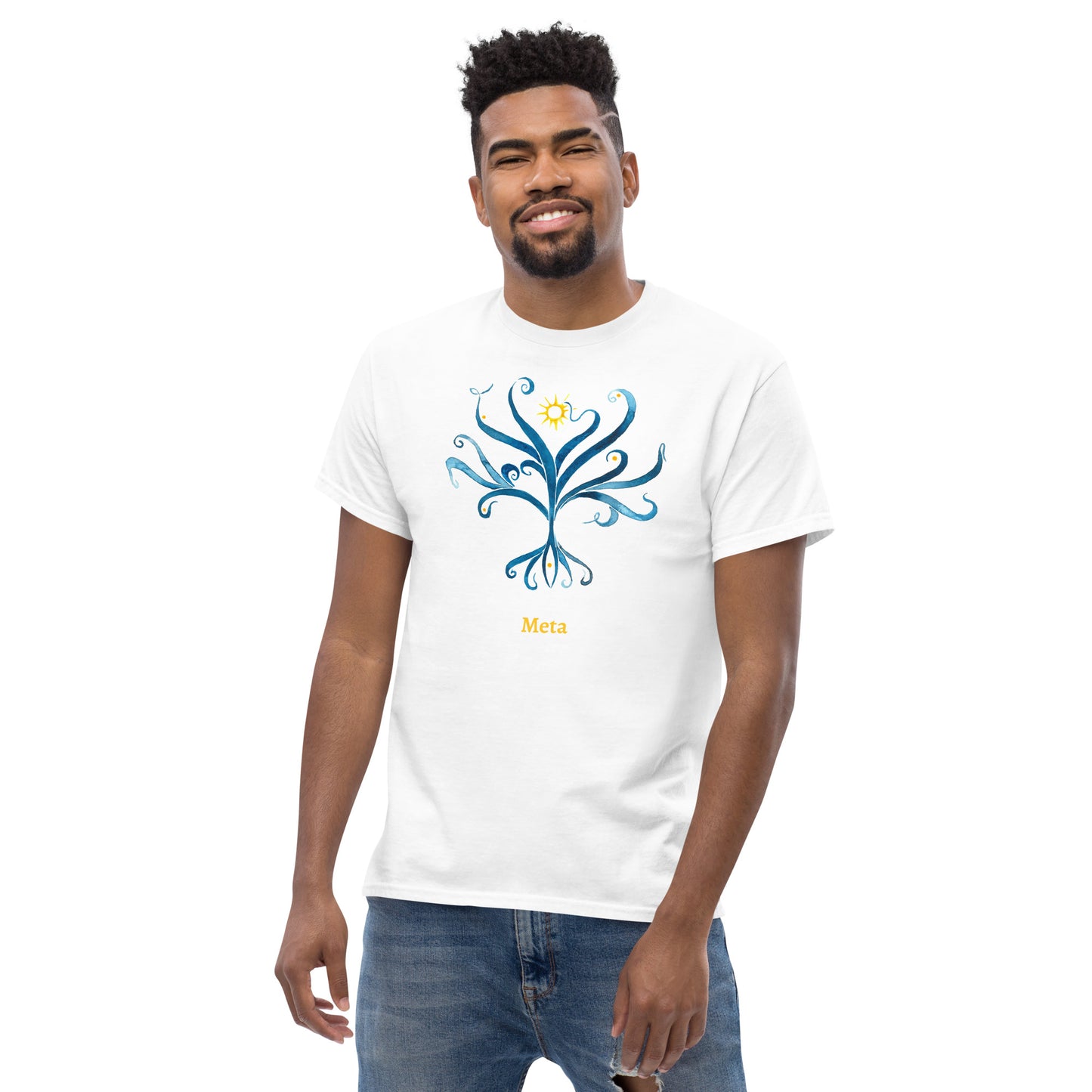 Meta - Camiseta Clássica Masculina