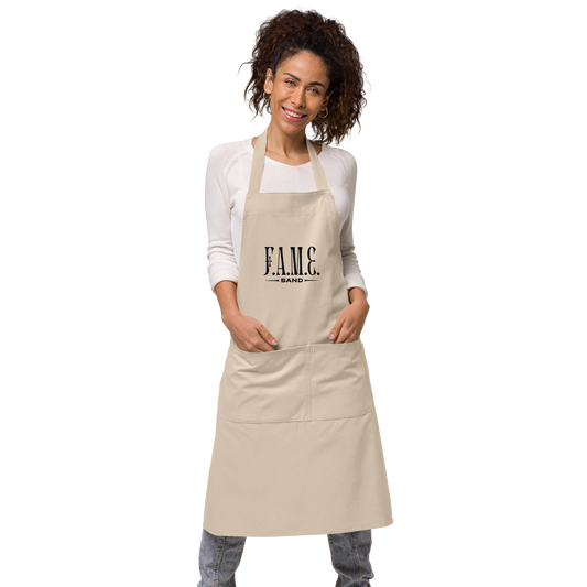 Organic cotton apron | F.A.M.E. band | Rope