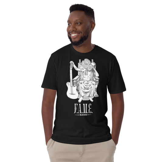 Short-Sleeve Unisex T-Shirt | F.A.M.E band | F, Black