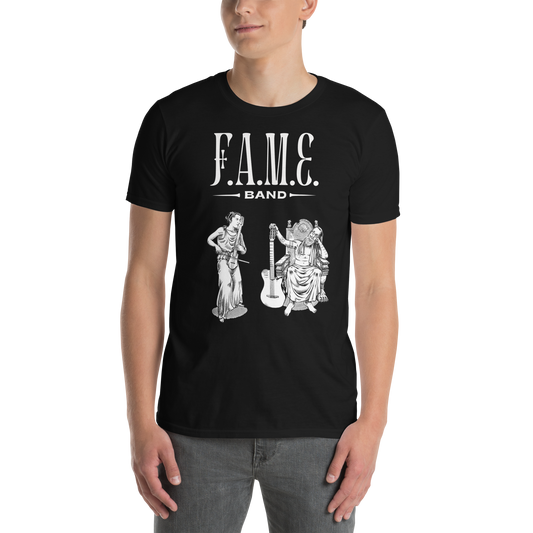 Short-Sleeve Unisex T-Shirt | F.A.M.E. band | R&F, Black